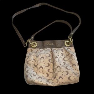Coach Ashley Metallic Bag